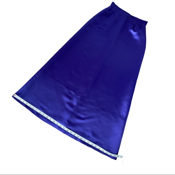 Jones New York Formal, Full length purple skirt, Size 6 - Picture 7 of 11